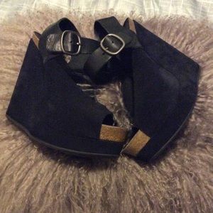 Pedro wedge sandals.